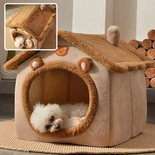 PatteCocoon™- Niche en polaire pour chien