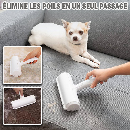 Cleanoutou™ - Rouleau anti-poils chien