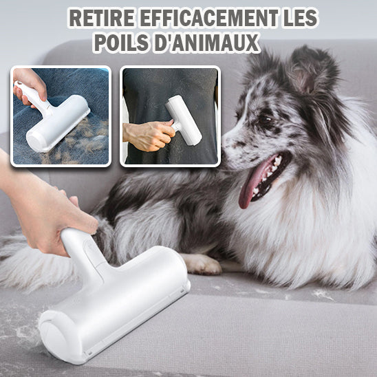 Cleanoutou™ - Rouleau anti-poils chien