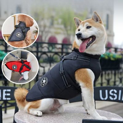 DogCoat™-Manteau pour Chien imperméable avec harnais intégré