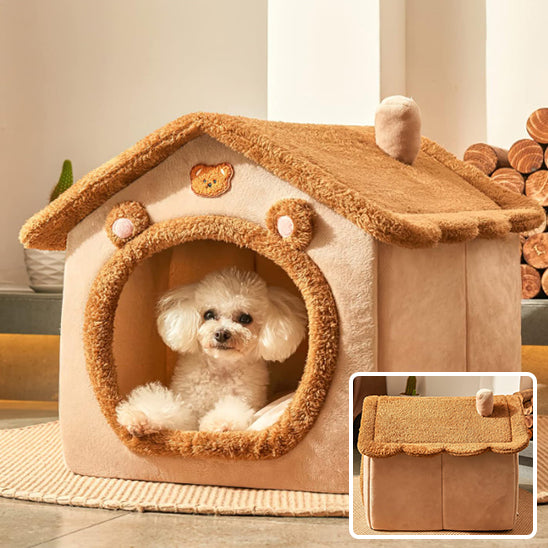 PatteCocoon™- Niche en polaire pour chien